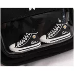 Casual waist bag ladies black waist bag women messenger bag fashion embroidered waist bag girl mobile phone bag cool