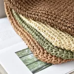 casual straw large capacity totes wicker woven women shoulder bags rattan handbags summer beach big purses lady travel bali bag