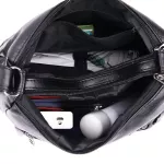 Cheap Black Women Messenger Bags Good Quality Very Soft Washed PU Leather Female Shoulder Bag For Mother Handbag bolsa feminina