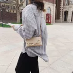 Chain PU Leather Shoulder Simple Bags For Women 2020 Mini Crossbody Bag Female Handbags and Purses Summer Cross Bag