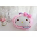 Cartoon Sanrio Hello Kitty Blanket Quilt Air Conditioning Plush Blanket Hello Kitty Doll Pillow Student Office Nap Cover Blanket