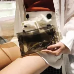 Clear Fashion Beach Belt Fanny Packs Femmer Summer New 2020 PVC Waist Bags Women Ladies Girls Transparent Jelly Chest Handbags