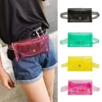 Clear Fashion Beach Belt Fanny Packs Femmer Summer New 2020 PVC Waist Bags Women Ladies Girls Transparent Jelly Chest Handbags