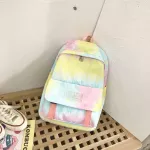 Collorful Women Backpack Graffiti Nylon Female Student Backbag for Teenager Girl Book Bags School Tie Dye Travel Mochila Daypack