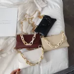 Chain PU Leather Shoulder Simple Bags For Women 2020 Mini Crossbody Bag Female Handbags and Purses Summer Cross Bag