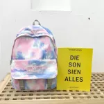Collorful Women Backpack Graffiti Nylon Female Student Backbag for Teenager Girl Book Bags School Tie Dye Travel Mochila Daypack