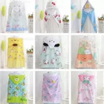 Cartoon Sanrio Hello Kitty My Melody Cinnamoroll PomPurin Little Twin Stars Children bath towel Bathrobe Beach bathrobe Blanket