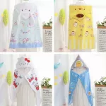Cartoon Sanrio Hello Kitty My Melody Cinnamoroll PomPurin Little Twin Stars Children bath towel Bathrobe Beach bathrobe Blanket