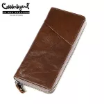 Cobbler Legend 2019 New Retro Women's Wallets For Lady Genuine Leather Zipper Wallet For girls Long Coin Card Purses  For Woman