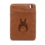 Classic My Neighbor Totoro Theme Wallet High Quality Leather Magic Wallets Fashion Men Women Money Clips Card Pruse Cash Holder