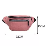 Corduroy Waist Bag Designer Zipper Chest Bag Sport Travel Fanny Pack Girl Waist Bags Fashion Phone Waist Pack for Women