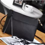 Coofit Women's Clutch Bag Simple Black Leather Crossbody Bags Enveloped Shaped Small Messenger Shoulder Bags Big Sale Female Bag