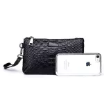 COMFORSKIN Brand Fashion Women Organizer Wallets Quality Split Leather Crocodile Pattern European American Female Clutch Purses