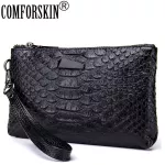 COMFORSKIN Brand Fashion Women Organizer Wallets Quality Split Leather Crocodile Pattern European American Female Clutch Purses
