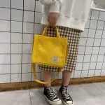 Corduroy Messenger Bag Small Ladies Handbag Canvas Crossbody Bag Simple Shoulder Bag Casual Small Square Bag Feminina Purses YJ