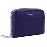 Contact's Small Women Wallets Genuine Leather Mini Purses with Card Holder Fashion Women Coin Pruse Cow Leather Short Wallet