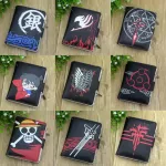 Comic ONE PIECE Short Wallet Detective Conan Coin Purse Attack on Titan Money Bag