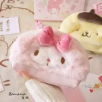 Cartoon Sanrio Hello Kitty My Melody Cinnamoroll Pom PomPurin Cosmetic Bags Storage Toiletry Bag Girls Makeup Bags for Kids Gift