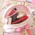 Cartoon Sanrio Hello Kitty My Melody Cinnamoroll Pom PomPurin Cosmetic Bags Storage Toiletry Bag Girls Makeup Bags for Kids Gift