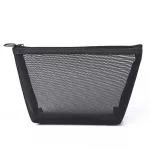 coofit 1pc Makeup Bag Mesh Multi-Purpose Cosmetic Bag Toiletry Pouch Travel Makeup Pouch For Women Ladies Travel Essential