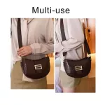 Crocodile Pattern PU Leather Crossbody Bags For Women 2020 Solid Color Shoulder Messenger Bag Female Handbags Wild Saddle Bag