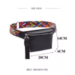 CROWDALE Waist Bag for Women New leather Fanny Pack For Girls Letter Bum Bag Packs fashion Chest Bag Crossbody Belt female