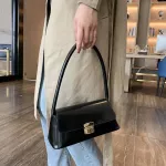 Croyance Women's Designer Simple Handbag 2020 Fashion New PU Leather Shoulder Messenger Bag Vintage Flap Bags Purse Clutch