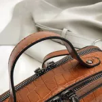 Crocodile Leather Crossbody Bag For Women Soft Leather Bag Women 2019 Korean Style Vintage Ladies Luxury Handbags Sac Main Femme