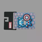 DC Super Heroes Batman Superman The Flash Q Version Cartoon Wallets Cosplay Leather PU Bifold Unisex Men&Women Purse