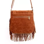 Frosted Pu Leather Hollow Bohian Bag Bags Women's Handbags Se Vintage Fringe Tassel Women Oulder Crossbody Mesger Bag