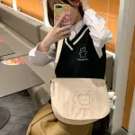Orean Prey Style Cute Girl Inced Oulder Bag Japanese Corduroy Student Soag Waterproof Haruu Bag Able Girl
