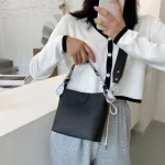 Pu Leather Crossbody Bags Solid Cr Mmer Lady Oulder Handbags Fe Totes For Women Trend