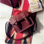 Vintage Square Tote Bag New Hi Quity Pu Leather Women's Designer Handbag College Style Oulder Mesger Bag