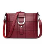 Vintage Ladies Bag Luxury Plaid Handbag Women Bags Designer Brand Fe Crossbody Oulder Bags For Women Leather Crossbody Bag