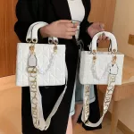 Women Bags Chain Handbags Oulder Bag Luxury Crossbody Bags For Girls Designer Pu Flap For Fe Mesger Bag