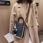 Ladies Cute Cartoon Doll Pu Leather Oulder Bag For Fe Soft Bucet Tote Bag Women Travel Crossbody Bags