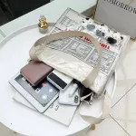 Canvas Bag Women's Oulder Bag Fe New Big Pge Ins Ultra Fire Sml Yellow Duc Chic Transparent Bag