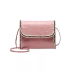 Ladies Flapp Bag Stone Pattern Square Bag L-Match Handbag SINGLE OULDER BAGS SUDERTAS