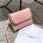 Ladies Flap Bag Stone Pattern Sml Square Bag Oulder Bag L-Match Handbag Hasp Single Oulder Bags Sudertas