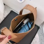 2pcs/set Women Oulder Crossbody Bag Pu Leather Cr Clutch Wlet Posite Set New Bags For Women