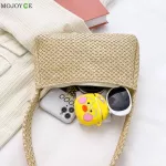 Handmade Wen Women Underarm Bag Ladies Caus Handbags Mmer Beach Girls Daily Sml Oulder Bags Totes