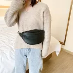 Casual Waist Bag Casual Women Chest Bag Fashion Shoulder Bags Female Pu Leather Belt Bags Female Bolso Fanny Pack