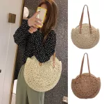 Casual Rattan Women Shoulder Bags Circle Straw Handbags Big Capacity Handmae Summer Totes Bohemian Beach Travel Bolso Paja HOT