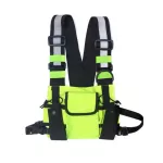 Chest Rig Bag Tactical Vest Harness Front Pack Pouch Holster Vest Rig Hip Hop Streetwear Functional Chest Bag for Female Waist B