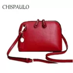 CHISPAULOL Brand Designer Women Genuine Leather Handbags Fashion Women Meesaleger Bags Tassel Crossbody Bag Ladies Clutch Bags X52