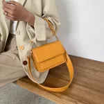 Chains Design New Mini PU Leather Flap Bags For Women 2020 Summer Lady Shoulder Handbag Female Fashion Cross Body Bags