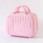 Cartoon Hello Kitty Cosmetic Case Box Hellokitty Makeup Case 14Inch Cute Tourism Suitcase Luggage box trunk Maleta Valise