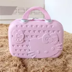 Cartoon Hello Kitty Cosmetic Case Box Hellokitty Makeup Case 14Inch Cute Tourism Suitcase Luggage box trunk Maleta Valise