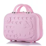 Cartoon Hello Kitty Cosmetic Case Box Hellokitty Makeup Case 14Inch Cute Tourism Suitcase Luggage box trunk Maleta Valise