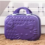 Cartoon Hello Kitty Cosmetic Case Box HELLOKITTY MAKEUP CASE 14inch Cute Tourism Suitcase Lugge Box Trunk Maleta Valise
